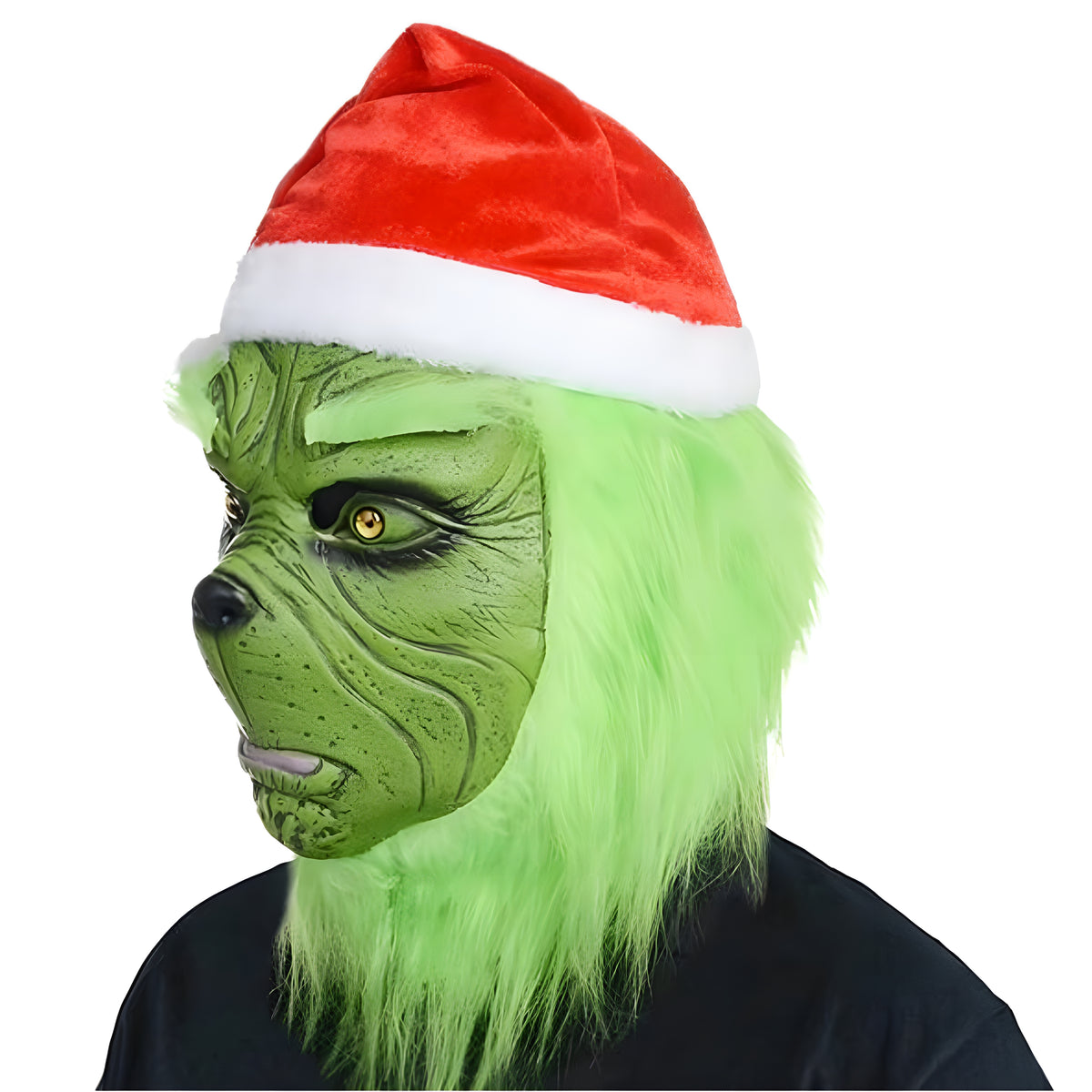 Green Monster Mask Costume Accessories for Christmas Cosplay