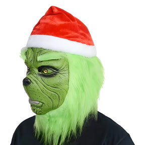 Green Monster Mask Costume Accessories for Christmas Cosplay