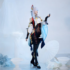 Shenhe Costume Set Genshin Impact Cosplay