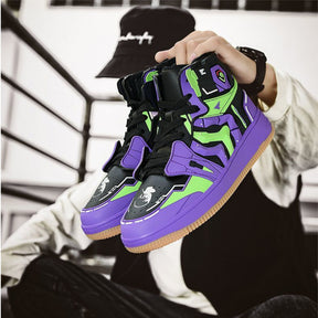 EVA Neon Genesis Evangelion High Top Comfortable Mantis Shoes Kamen Rider Shoes Anime Accessories