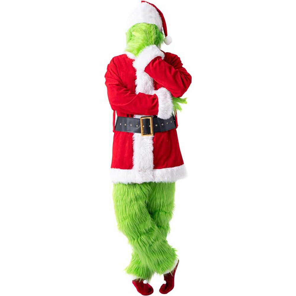 Big Green Monster Adult Clothing Children's Occasion Christmas Plush Mr./Ms. Klaus Suit