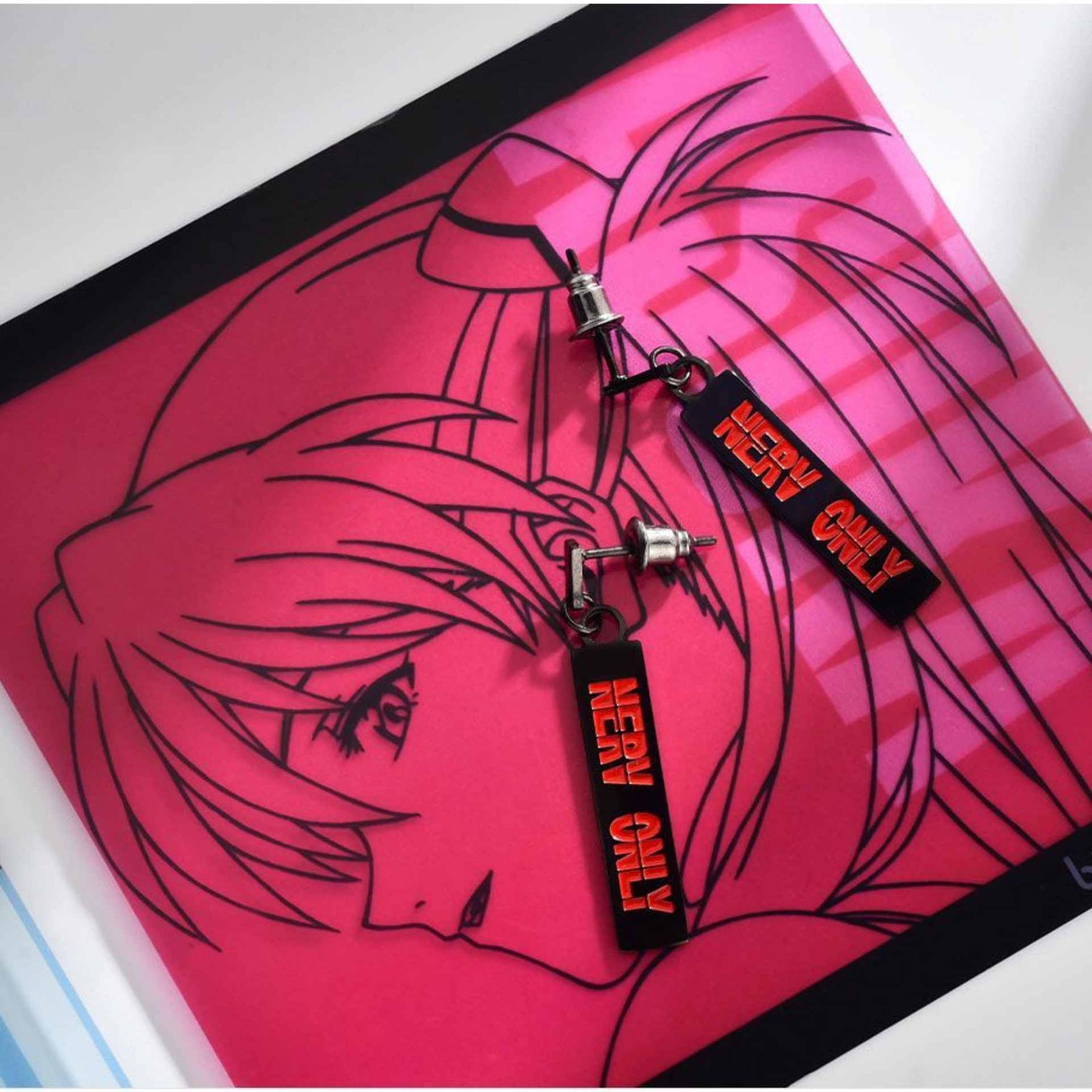 BEMOE Neon Genesis Evangelion REdO Series DSS Choker/Earrings EVA Anime Accessories