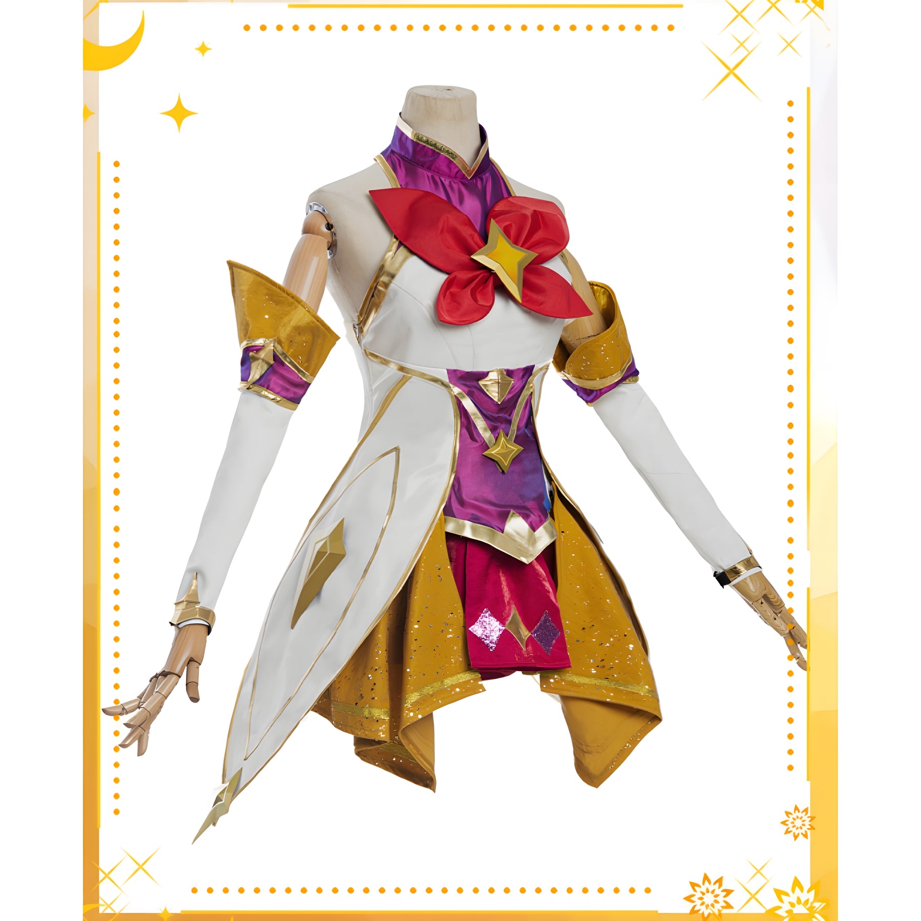 Star Guardian Seraphine Cosplay League of Legends Cosplay Star Guardian Costume Suit LOL