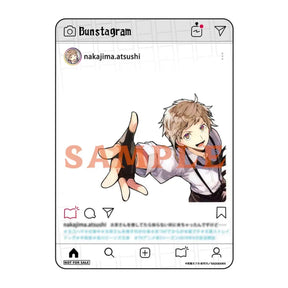 Bungo Stray Dogs Accessories, Osamu Dazai Nakahara Nakaya, SNS Futo cards, Limited Appendix Anime Accessories