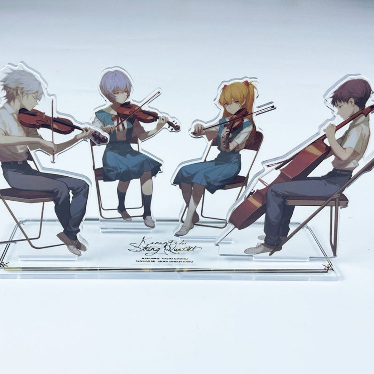 EVA Asuka Reinha Kaoru Nagisa Shinji Quartet Stand