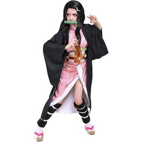 Kamado Nezuko Costume Set 鬼滅の刃 Demon Slayer Cosplay