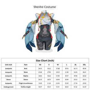 Shenhe Costume Set Genshin Impact Cosplay