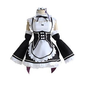 Ram Rem Costume Set Re: Zero Life in Another World from Zero Re: Zero Cosplay