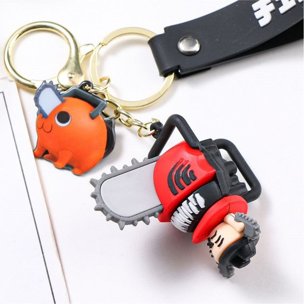 Pochita Keychain Chainsaw Man Accessories Pendant Keychain