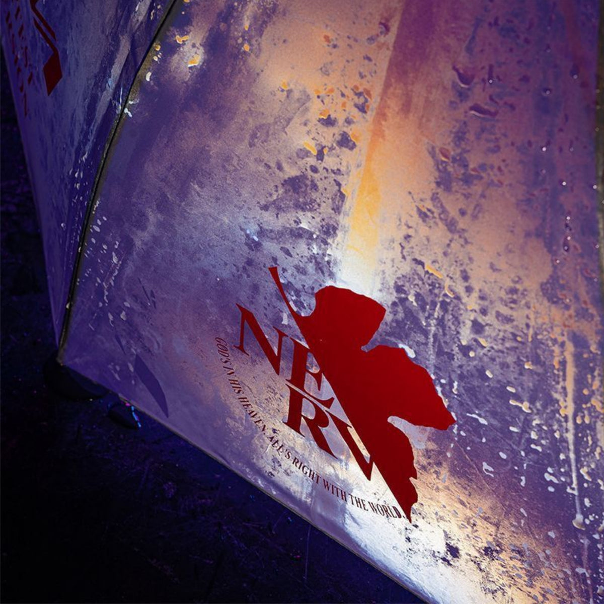 Neon Genesis Evangelion Umbrella Protection EVA Reflection Discoloration