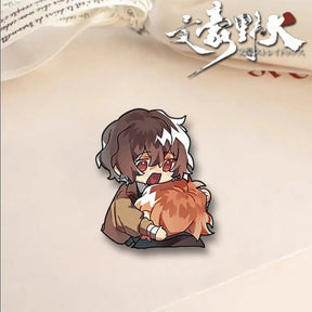 Bungo Stray Dogs Accessories Dazai Atsushi Harushima Nakahara Brooch Badge