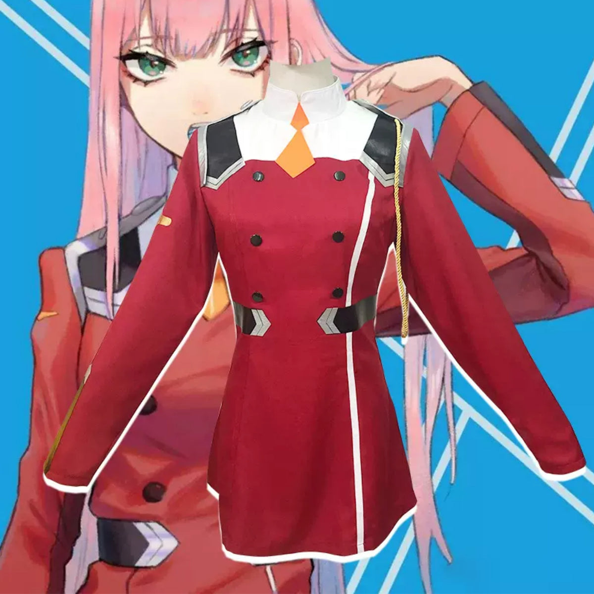 002 Costume Set Darling in the FRANXX Cosplay