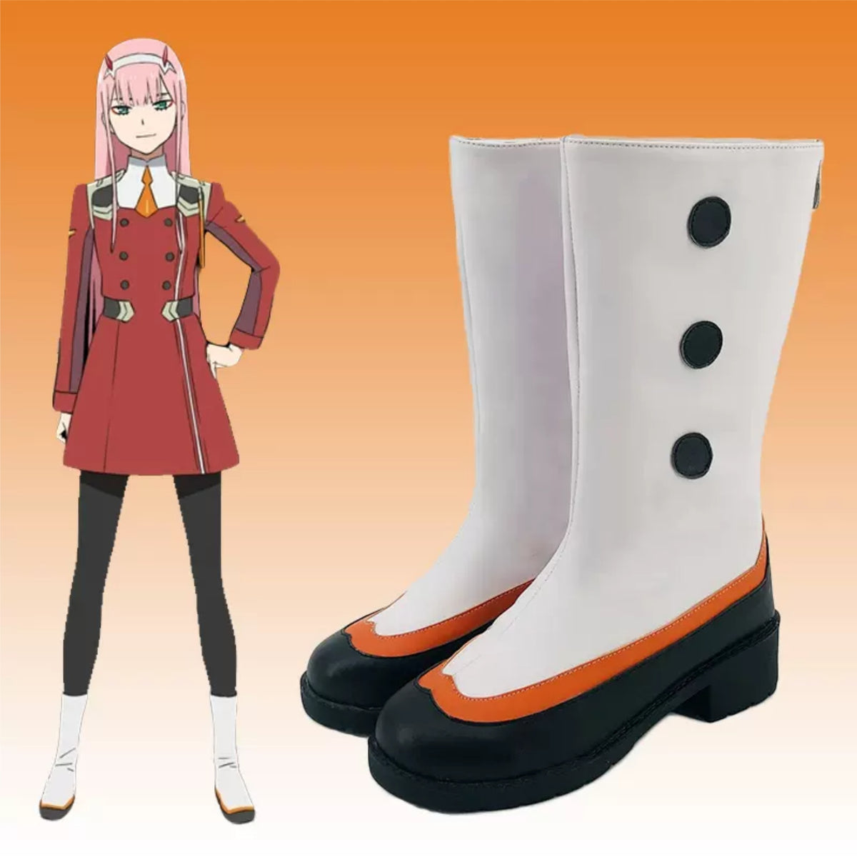 002 Boots Costume Set Darling in the FRANXX Cosplay