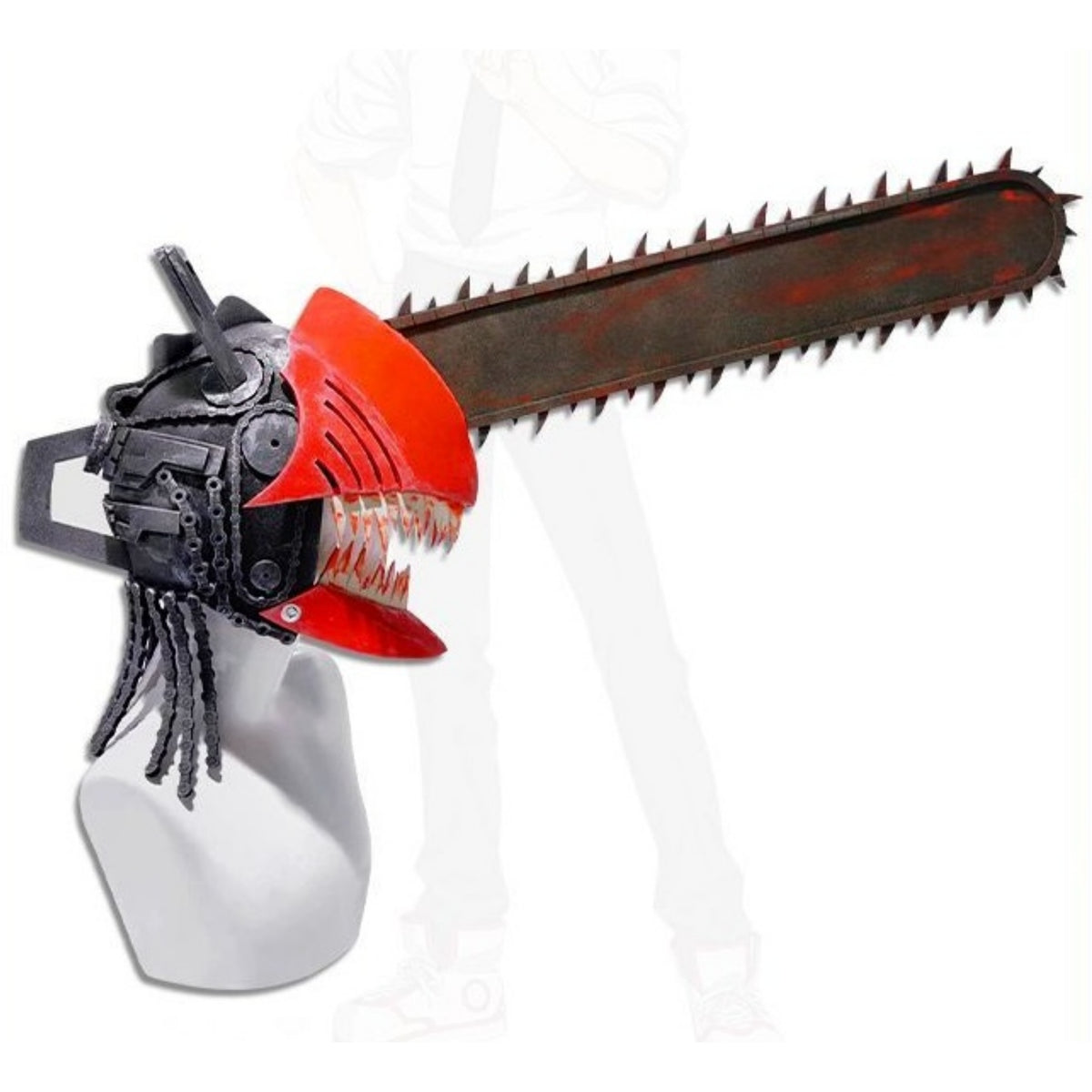 Chainsaw Man Headgear Costume Set Chainsaw Man Chain Saw Man Cosplay