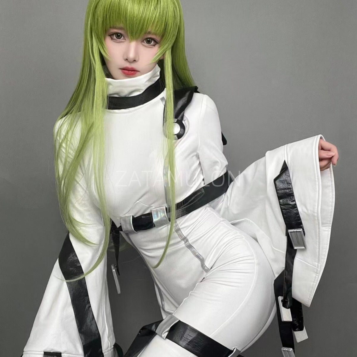 C.C. Wig Costume Set Code Geass Cosplay