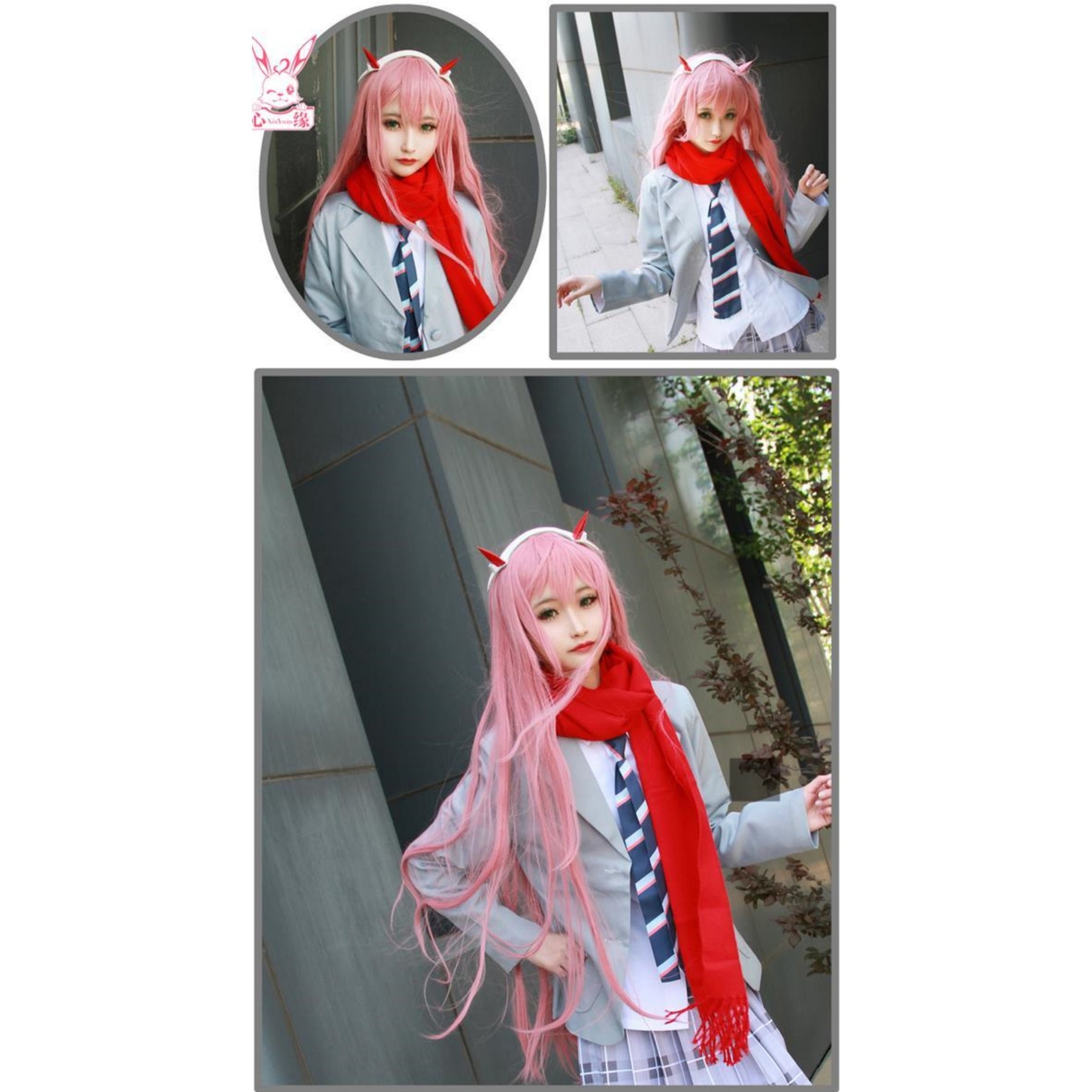 002 School Uniform Costume Set Darling in the FRANXX Cosplay