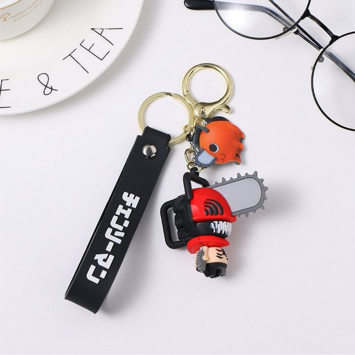 Pochita Keychain Chainsaw Man Accessories Pendant Keychain