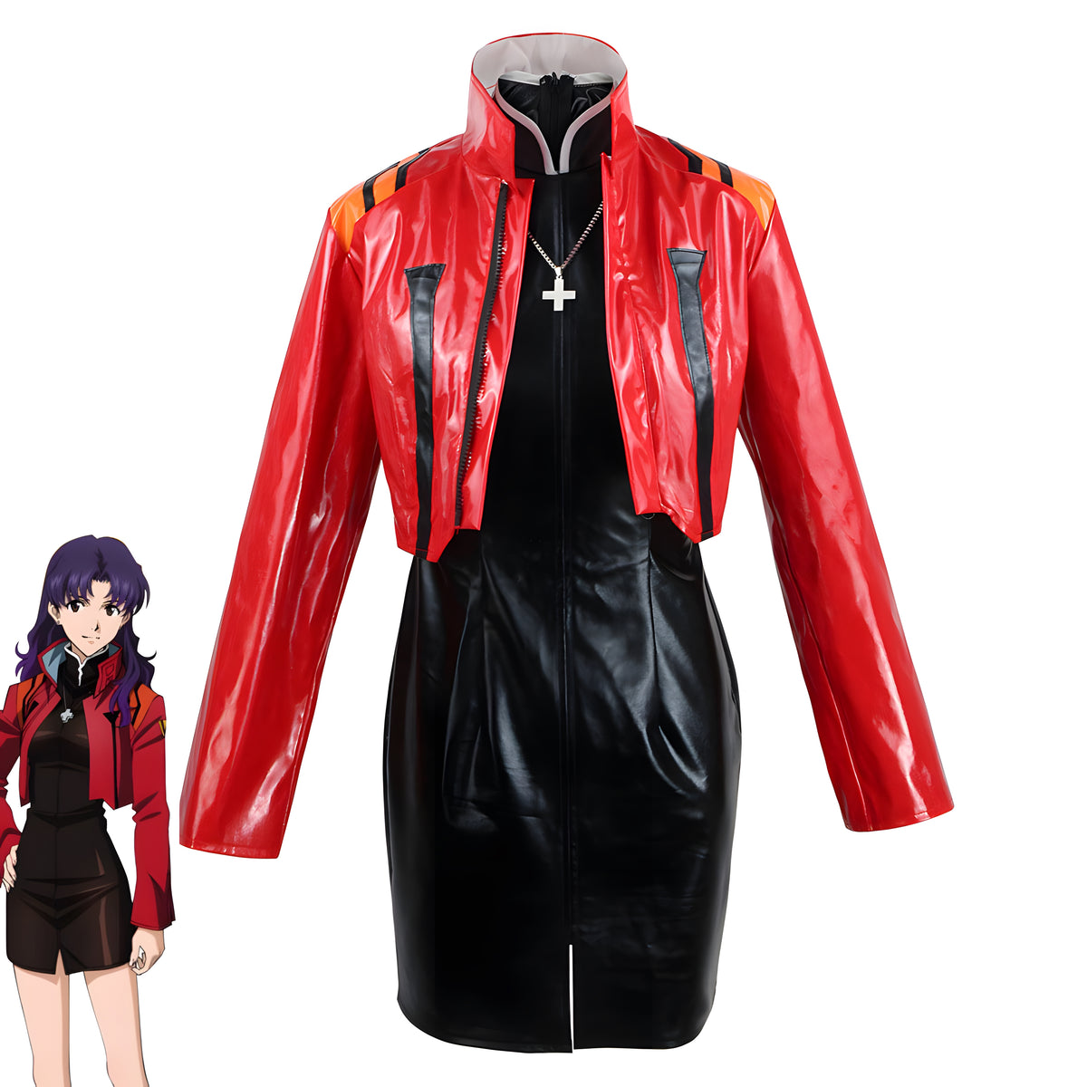 Katsuragi Misato Costume Set EVA Cosplay