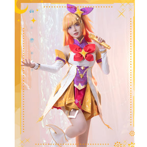 Star Guardian Seraphine Cosplay League of Legends Cosplay Star Guardian Costume Suit LOL