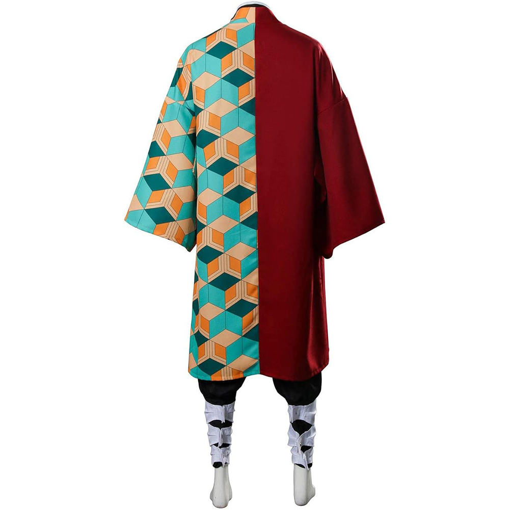 Yoshiyuki Tomioka and Mioka Giyu Costume Set Demon Slayer: Kimetsu no Yaiba Cosplay