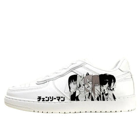 Chainsaw Man Cherry Blossom Co-Branded Hand Drawn Chainsaw Man Anime Accessories Denji Pochita Casual Shoes