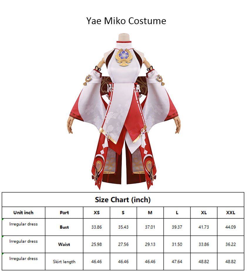 Genshin Impact Yae Miko Cos Costume Mingshen Dashe Gong Si Adult Game cosplay Costume Animation Costume Female