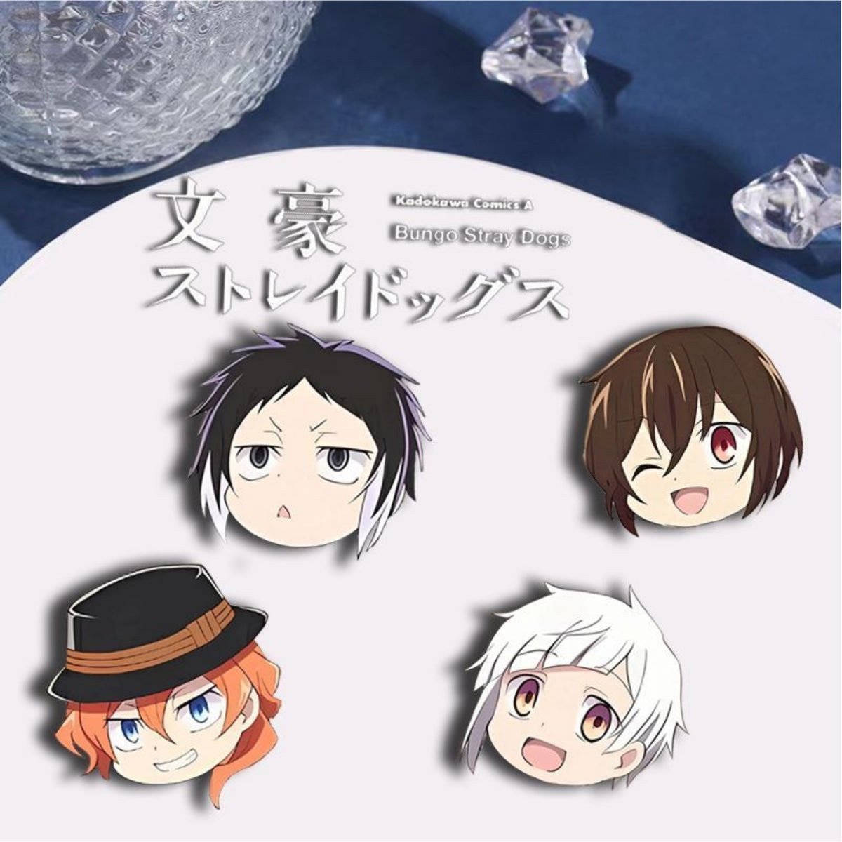 Bungo Stray Dogs Brooch Anime Accessories