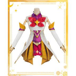 Star Guardian Seraphine Cosplay League of Legends Cosplay Star Guardian Costume Suit LOL