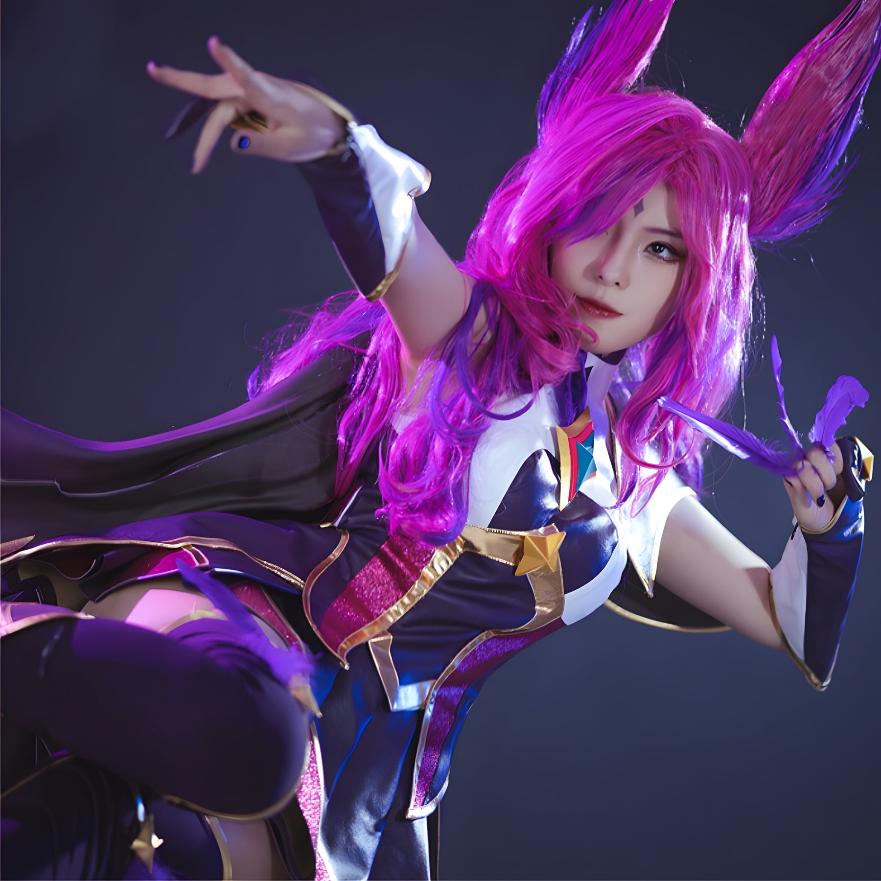 スターガーディアン カスミ コスプレ リーグ・オブ・レジェンド コスチューム セット ゲーム LOL