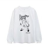 Retro Cotton EVA Asuka Long Sleeve T-shirt Anime Accessories