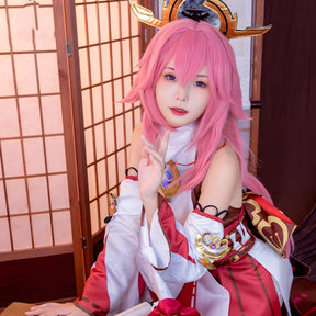 Genshin Impact Yae Miko Cos Costume Mingshen Dashe Gong Si Adult Game cosplay Costume Animation Costume Female