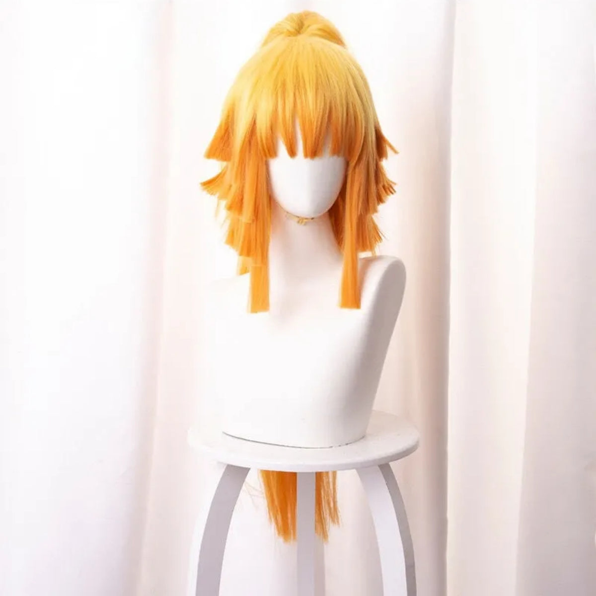 Zenitsu Agatsuma Wig Costume Set Demon Slayer Cosplay