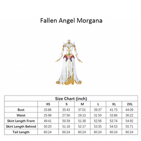 Fallen Angel Morgana Cosplay League of Legends Charm Witch Ultimate Costume Set LOL