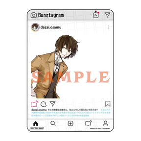 Bungo Stray Dogs Accessories, Osamu Dazai Nakahara Nakaya, SNS Futo cards, Limited Appendix Anime Accessories