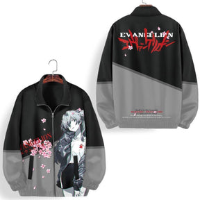 EVA Evangelion Jacket Men's Lapel Jacket Anime Accessories