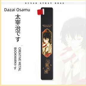 Bungo Stray Dogs Ruler Anime Original Metal Ruler Circumference Bookmark