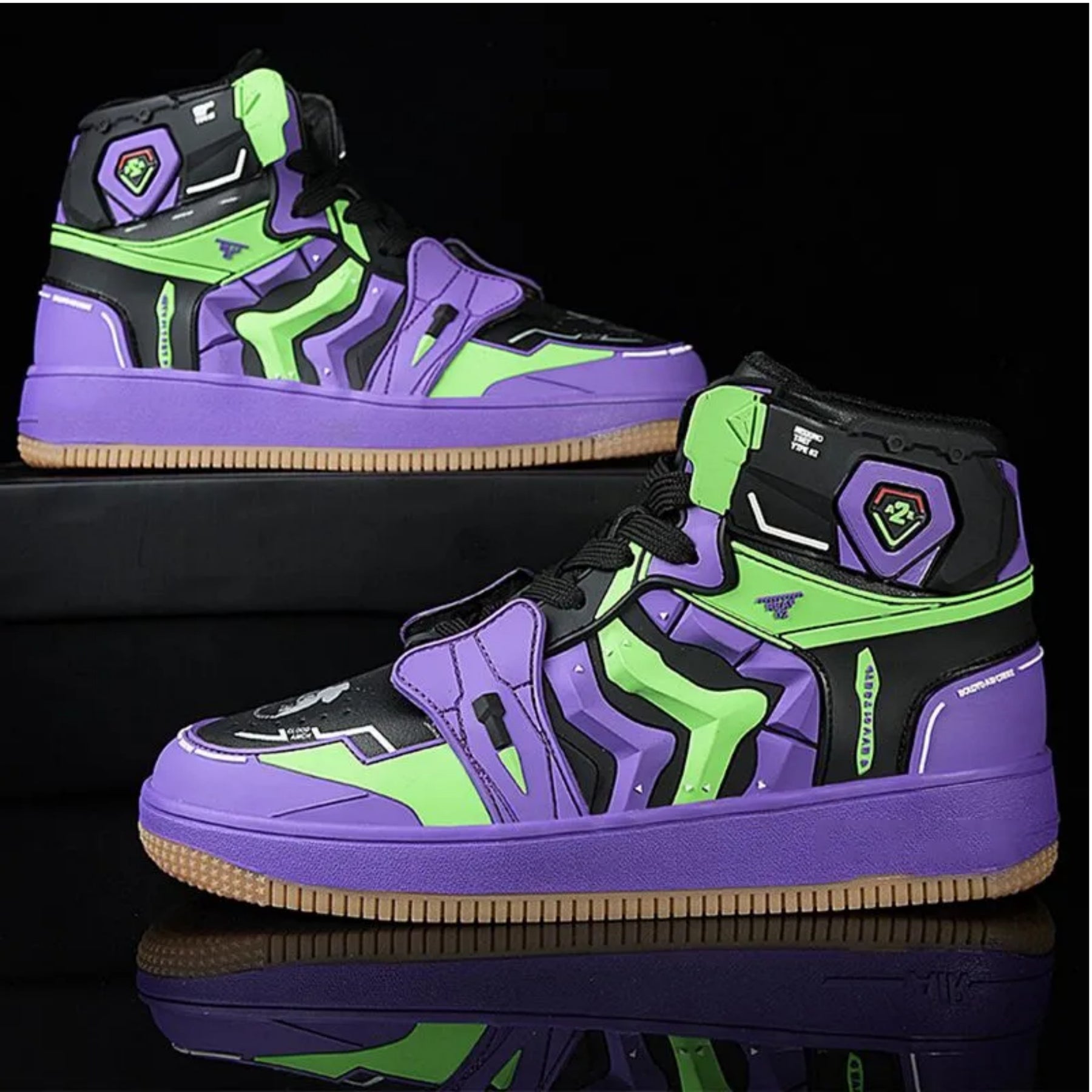 EVA Neon Genesis Evangelion High Top Comfortable Mantis Shoes Kamen Rider Shoes Anime Accessories