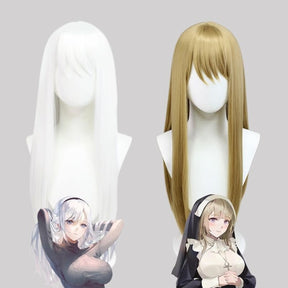 Nun Wig Costume Set Nun'e Goun Cosplay