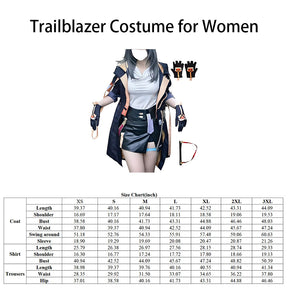 Trailblazer Cosplay Trailblazer Honkai Star Rail Cosplay Adult Anime Cosplay Costume for Women