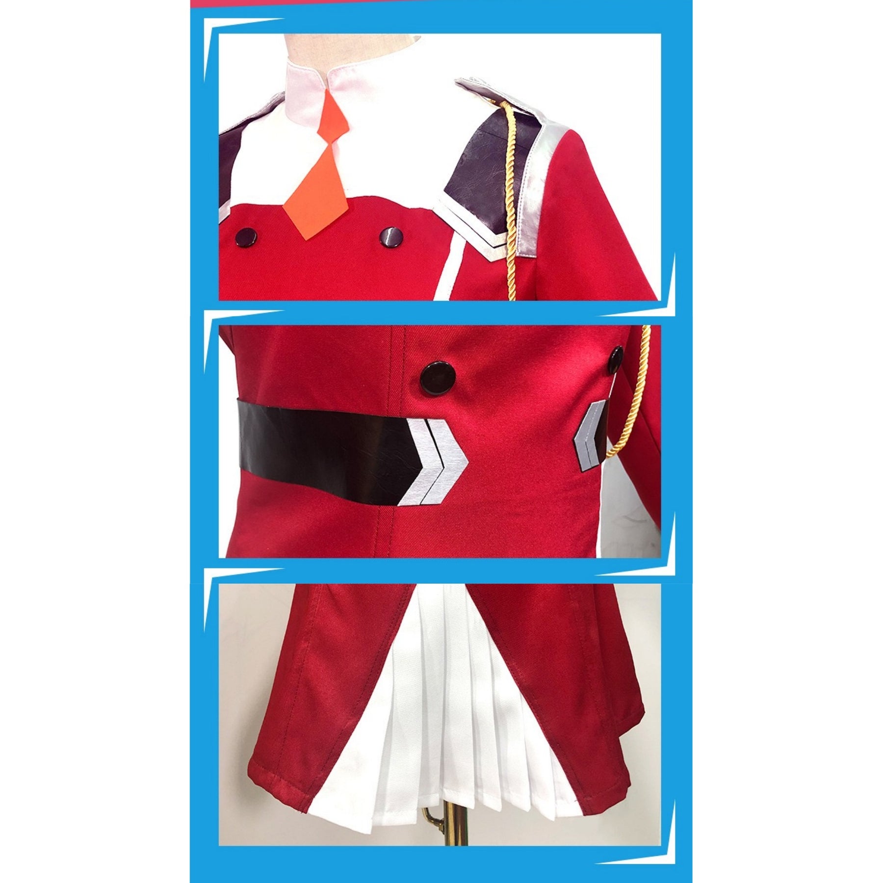 002 Costume Set Darling in the FRANXX Cosplay