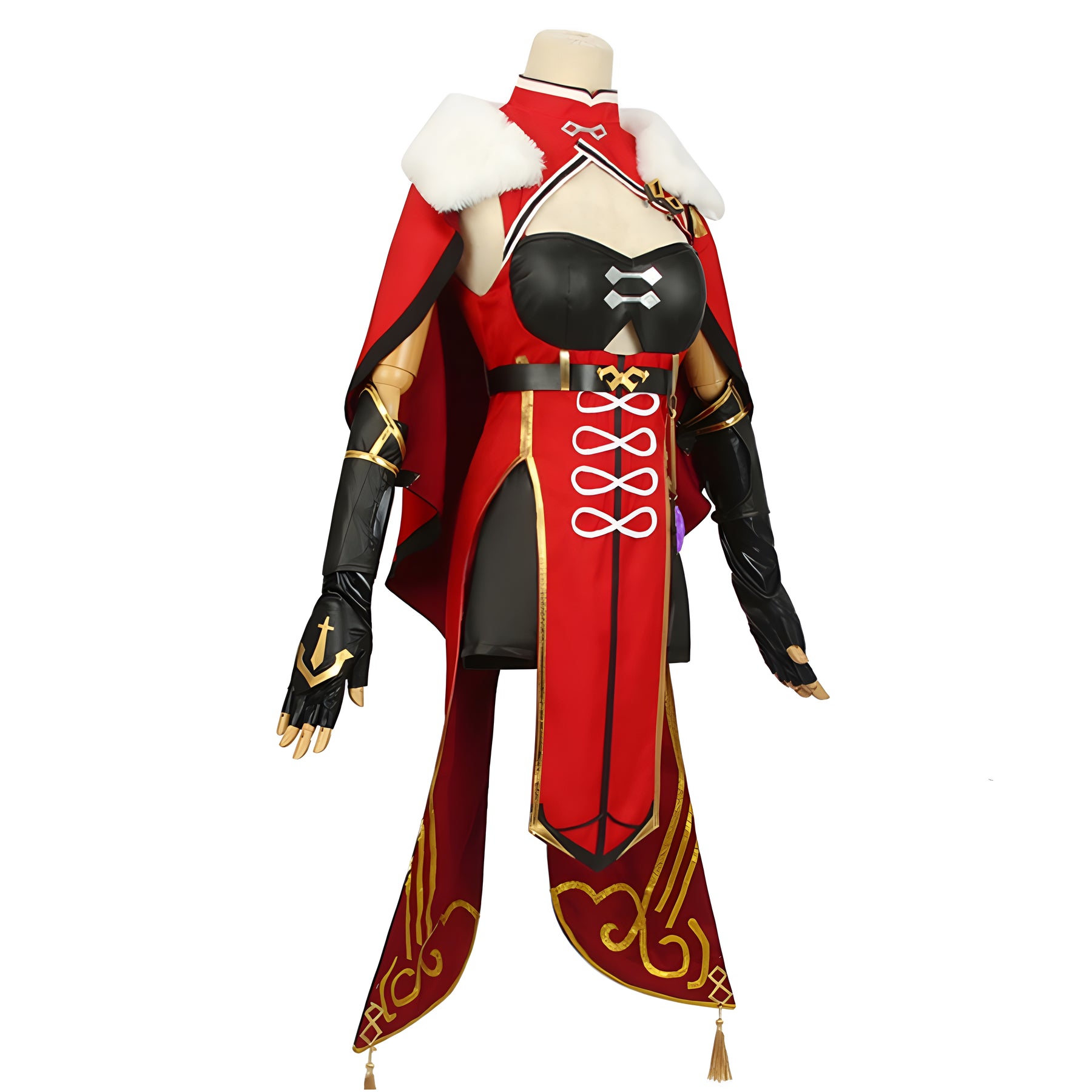 Original God Chongyun Beidou Xingqiu COS Uncrowned Dragon King Yujie full set female cloak anime cosplay suit