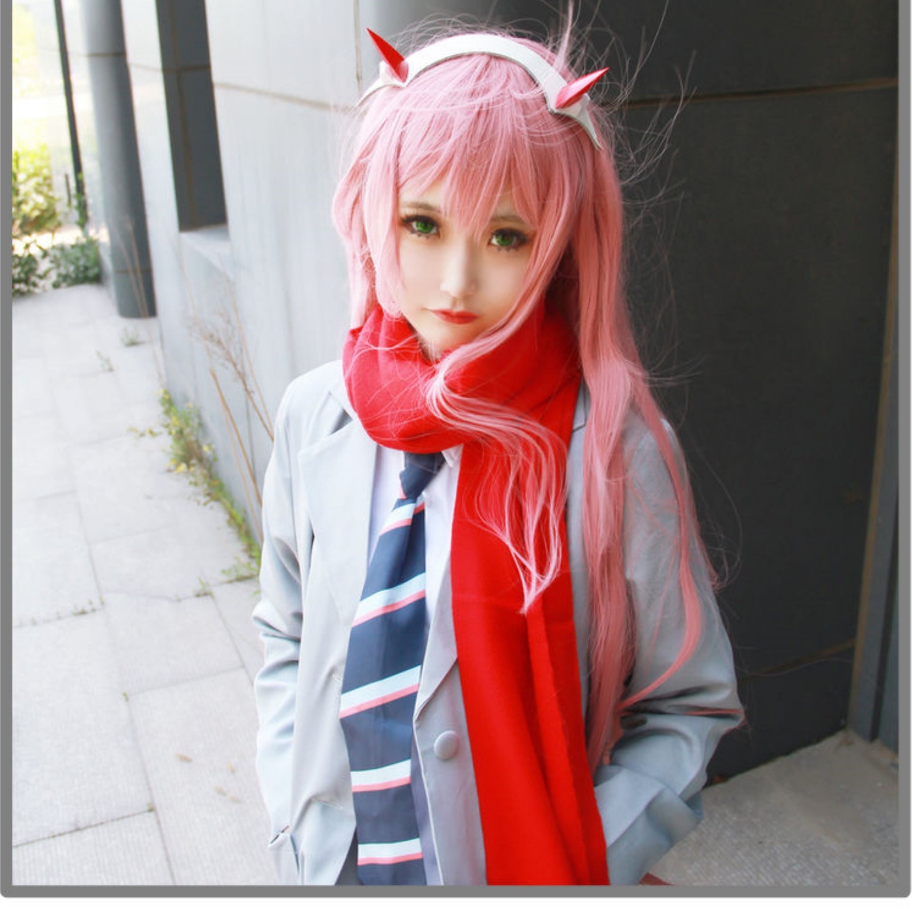 002 School Uniform Costume Set Darling in the FRANXX Cosplay