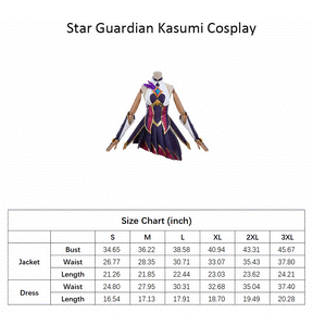 Star Guardian Kasumi Cosplay League of Legends Costume Set Game LOL