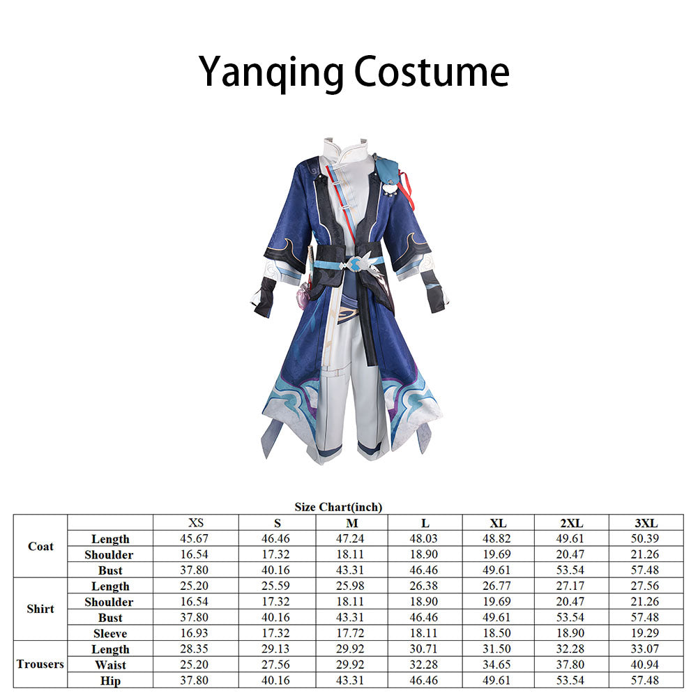 Yanqing Costume Set Honkai: Star Rail Cosplay