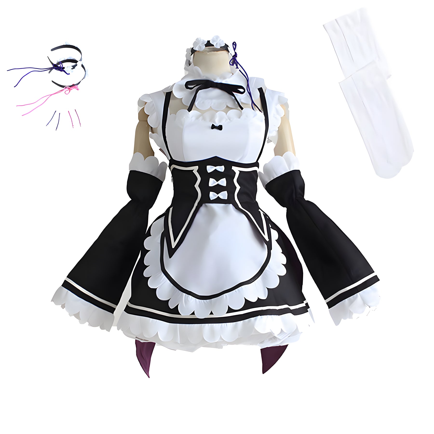 Ram Rem Costume Set Re: Zero Life in Another World from Zero Re: Zero Cosplay