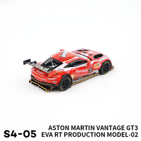 Asuka Aston Martin No. 2 1:64 Tuoyi GT3 EVA Alloy No. 2 with Doll and Acrylic