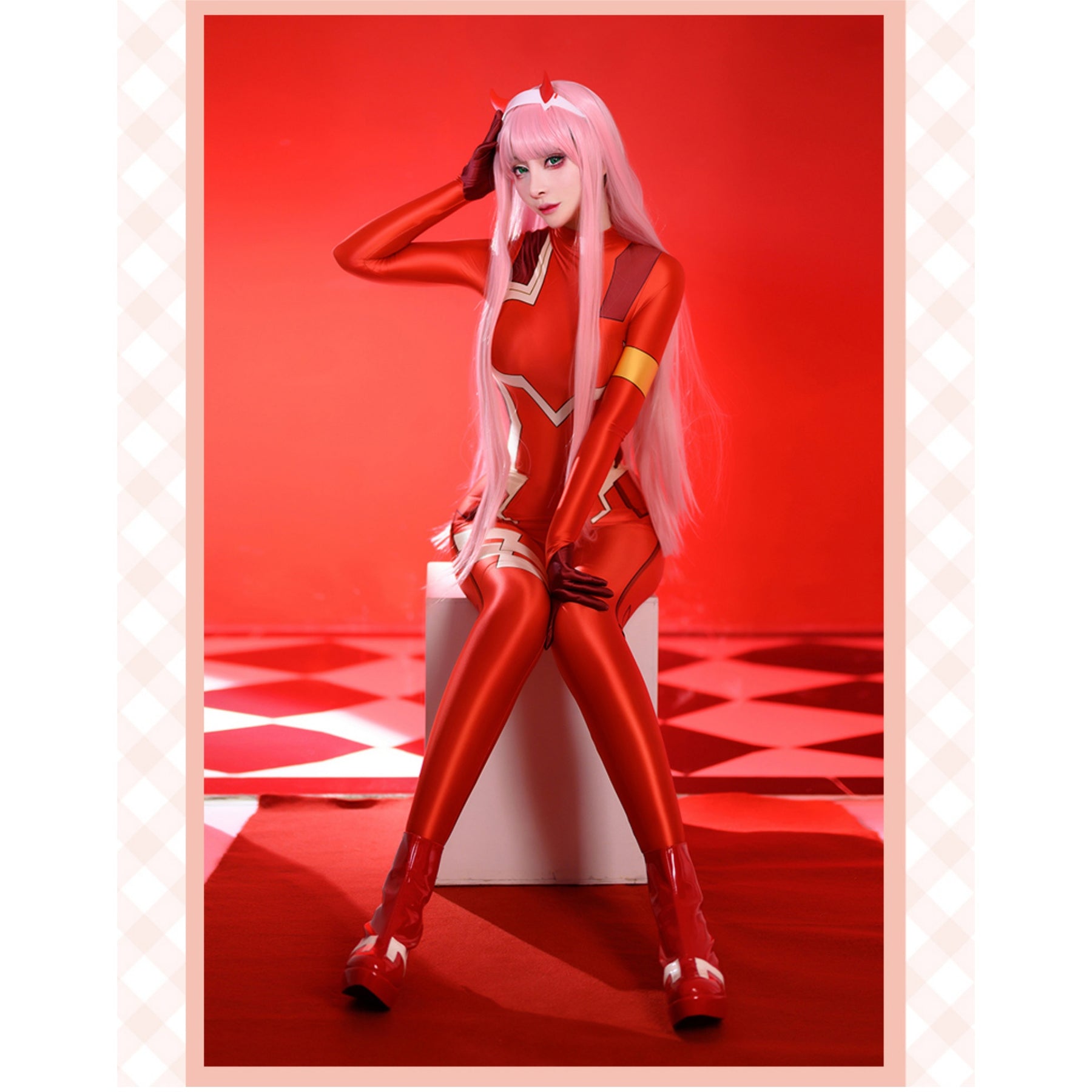 002 Costume Set Darling in the FRANXX Cosplay