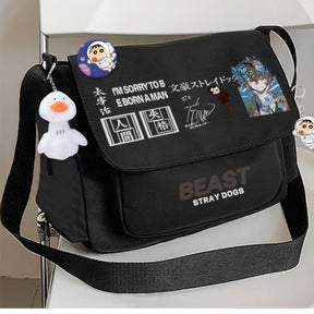 Bungo Stray Dogs Stray Dogs Crossbody Bag Anime Accessories Cosplay