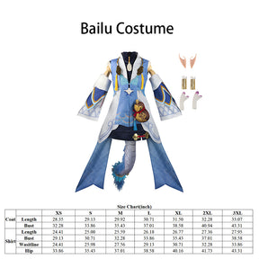 Bailu Costume Set Costume Set Honkai: Star Rail Cosplay