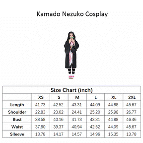 Kamado Nezuko Costume Set 鬼滅の刃 Demon Slayer Cosplay